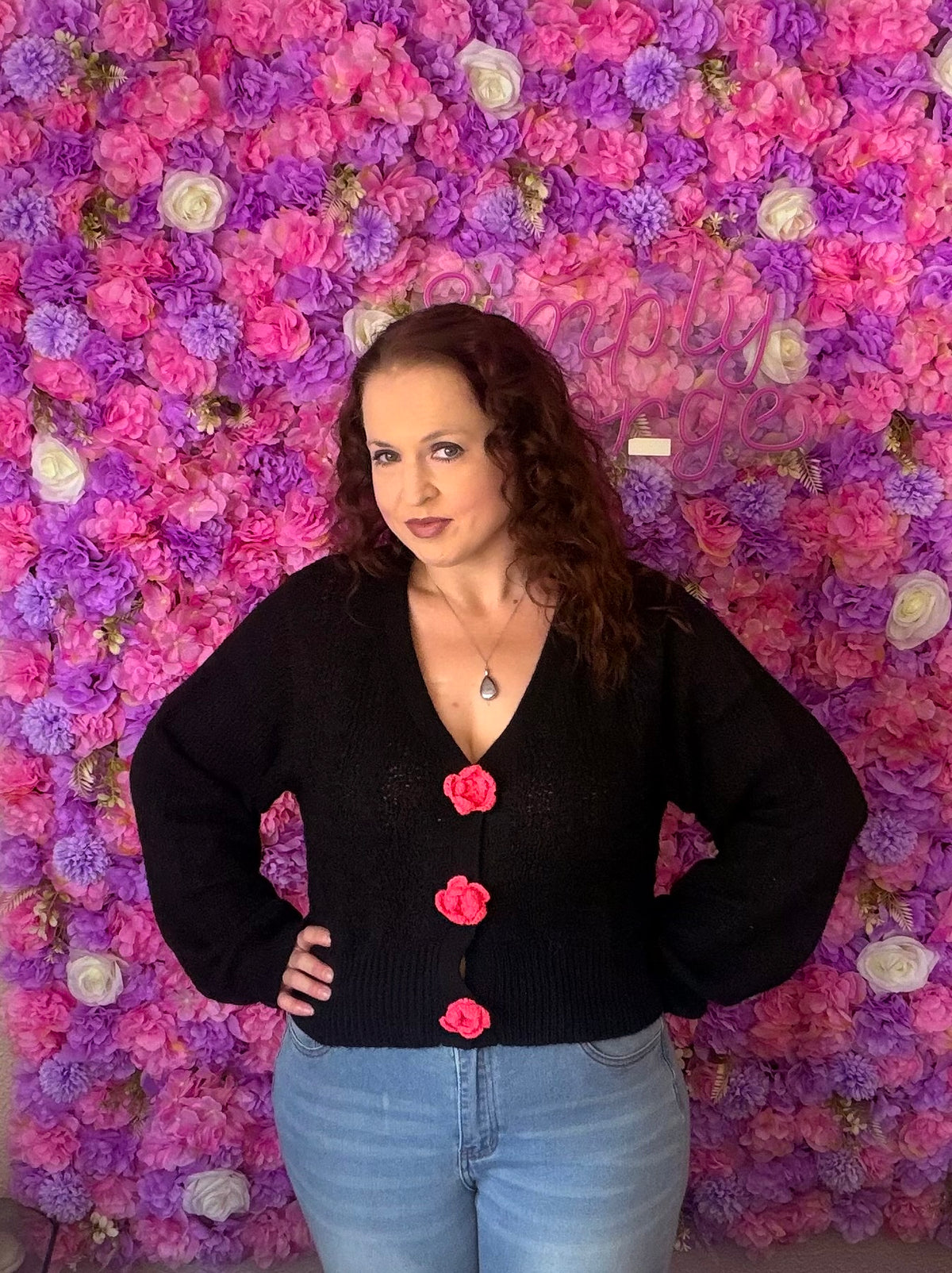 Malibu Barbie sweater
