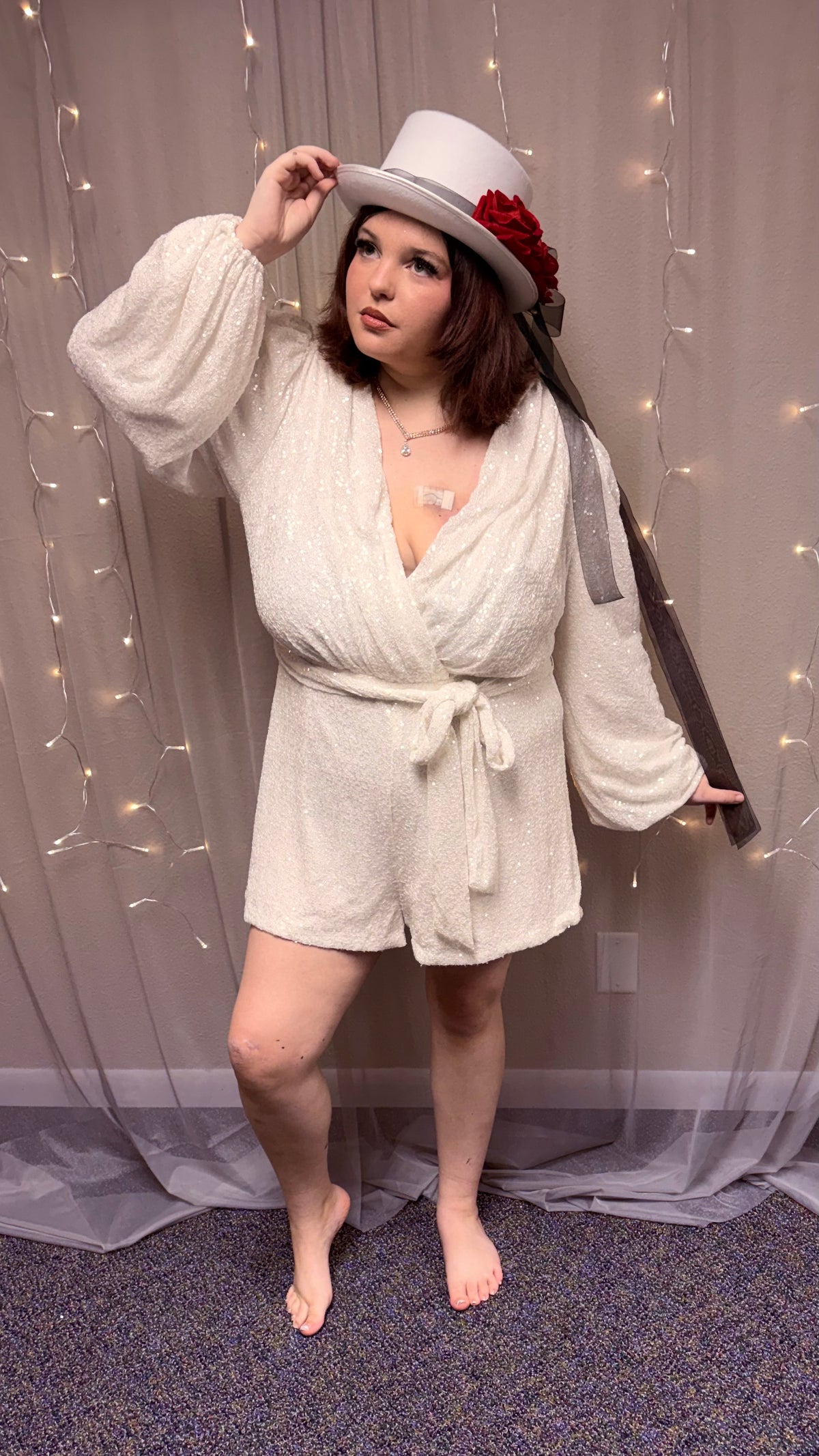 Snow White Romper