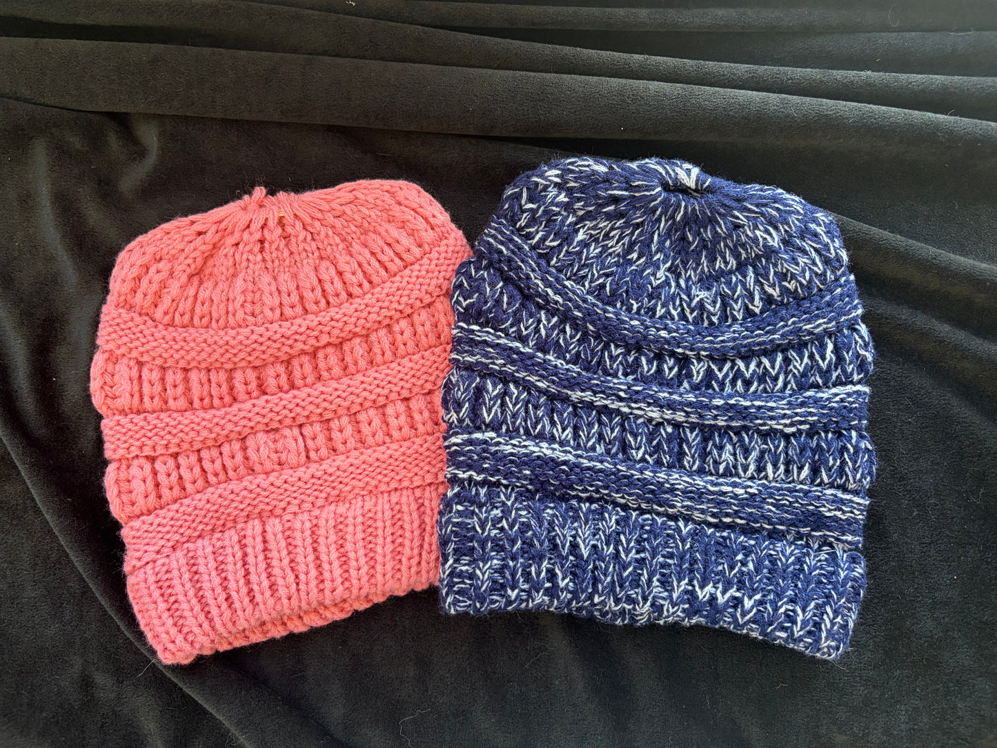 Peek-a-Boo Ponytail Hat