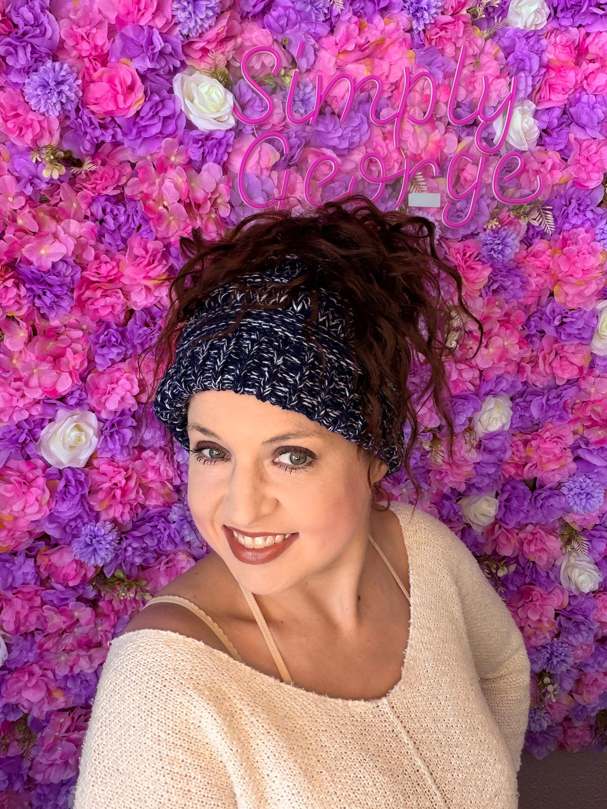 Peek-a-Boo Ponytail Hat