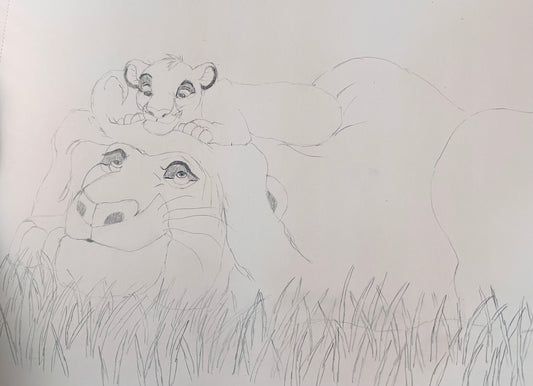 Mufasa and Simba
