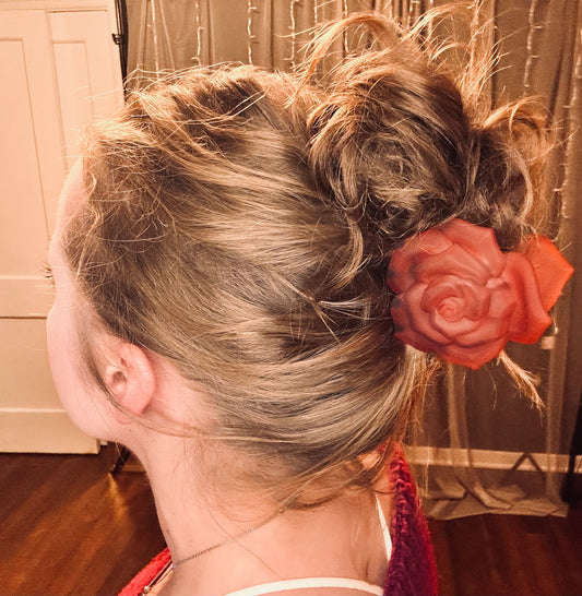 Rose Hair Clip