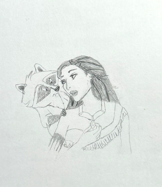 Pocahontas and Meeko