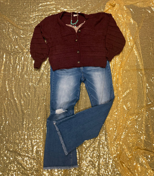 School Spirit Cardigan